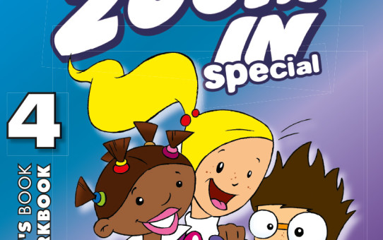 Zoom in 4 SB+WB with ABC book & CD-ROM