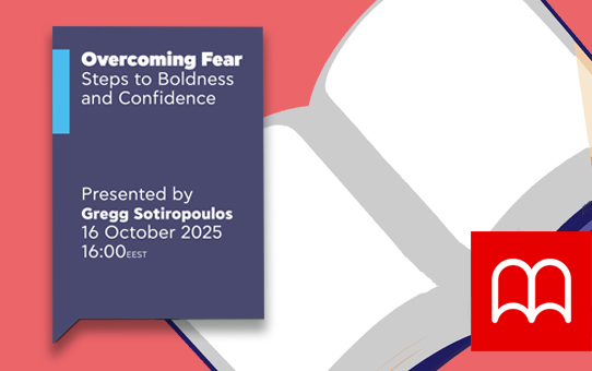 міжнародний вебінар «Overcoming Fear: Steps to Boldness and Confidence»